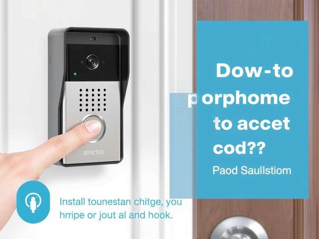     Comment Installer un Doorphone Soi-même ?. Entretien et bonnes pratiques après installation
