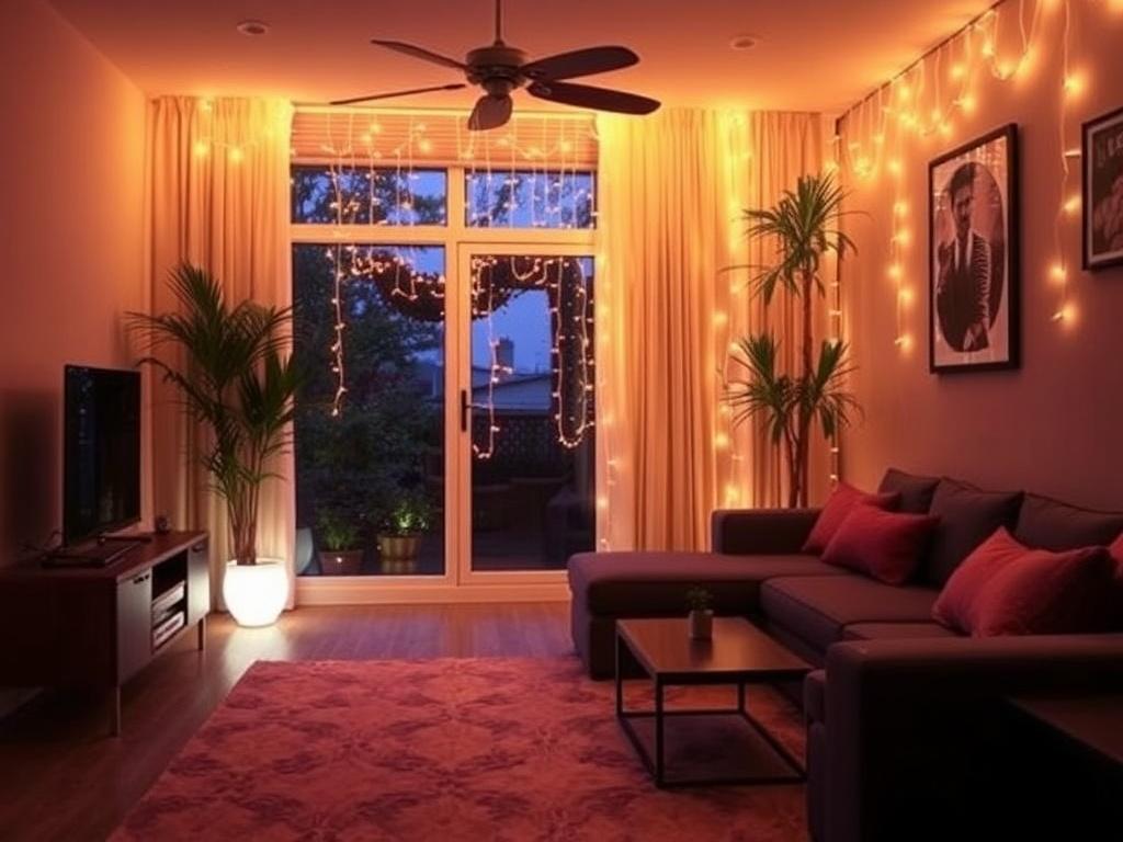     Éclairage d'Ambiance : Créer une Atmosphere avec la Lumière. Idées créatives et inspirations DIY