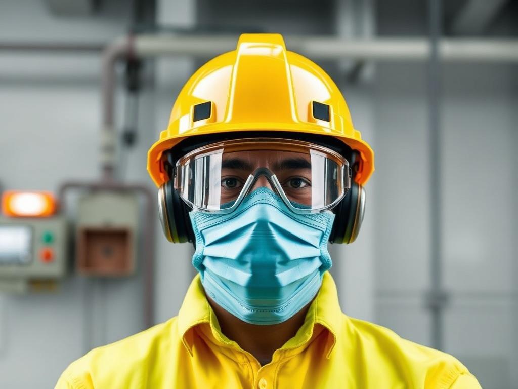     Les Équipements de Protection Individuelle (EPI) pour Électricien. Casques et protections faciales : protéger la tête et le visage