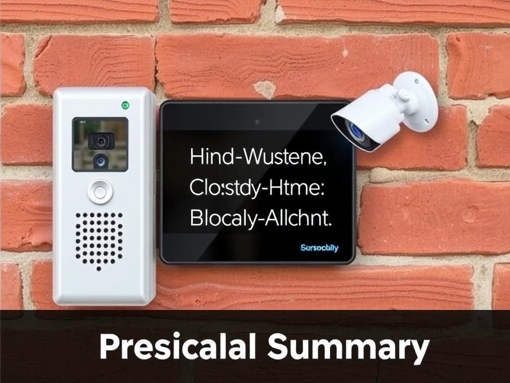     Interphonie et Vidéosurveillance : Sécuriser son Domicile. Récapitulatif pratique : checklist avant installation