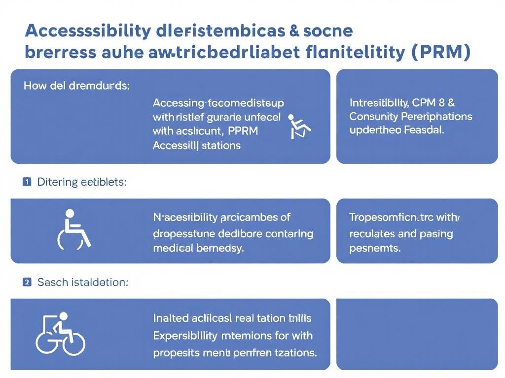     Normes d'Accessibilité pour les Personnes à Mobilité Réduite (PMR). Aménagements techniques clés