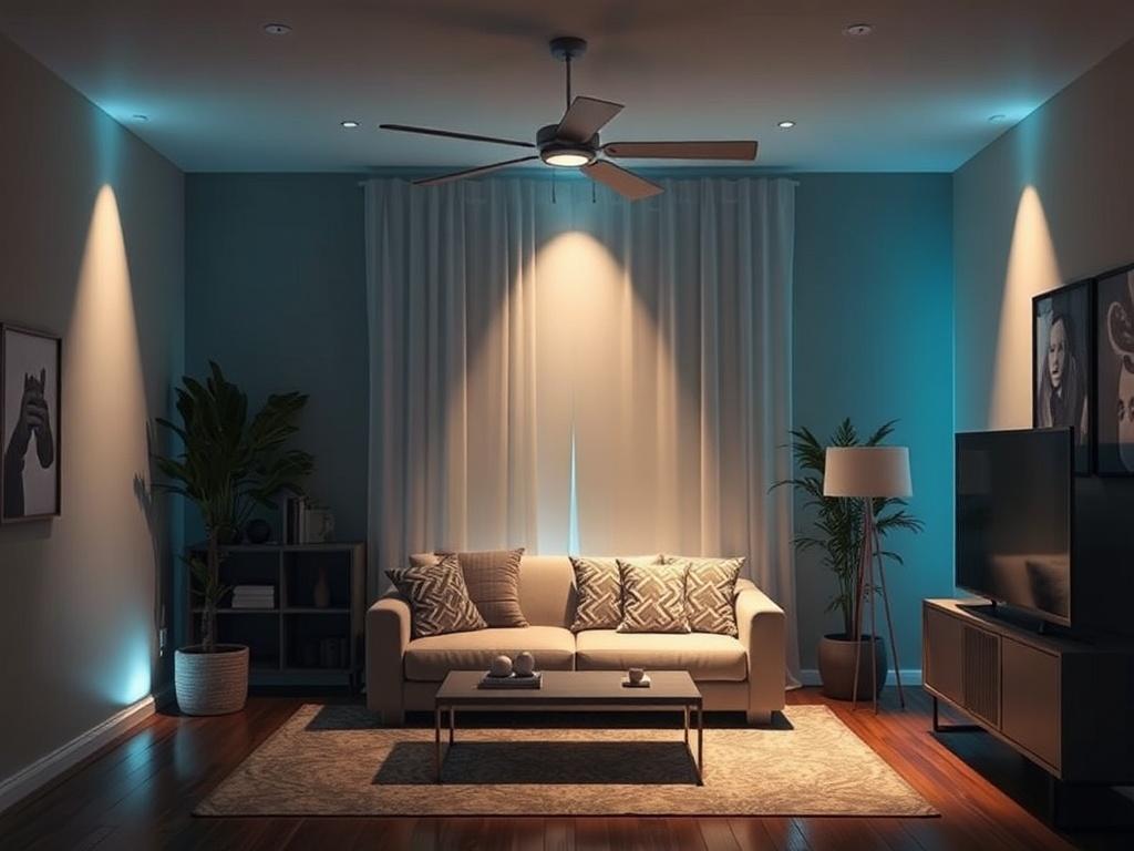 Éclairage d'Ambiance : Créer une Atmosphère avec la Lumière