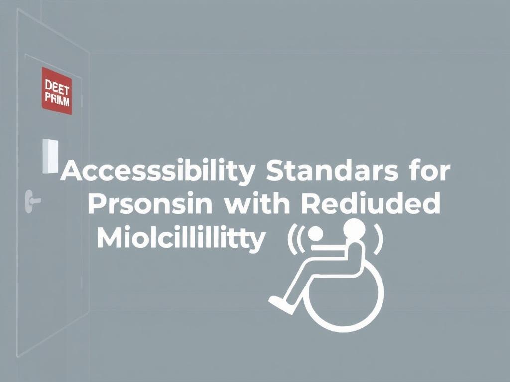     Normes d'Accessibilité pour les Personnes à Mobilité Réduite (PMR). Sécurité incendie et évacuation des PMR